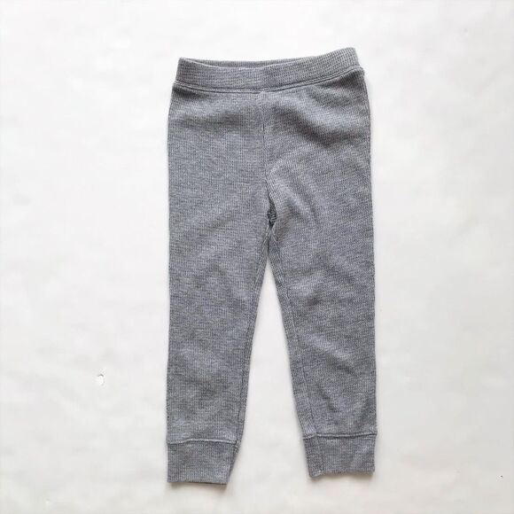 Old gray waffle legging joggers VGUC 3T - Picture 1 of 5